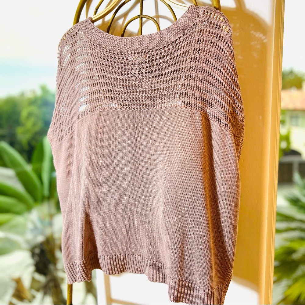 Max Studio, 🌸PERFECT for SPRING🌸Dolman Sweater, Mauve / Rosy Pink, NWOT, Size M